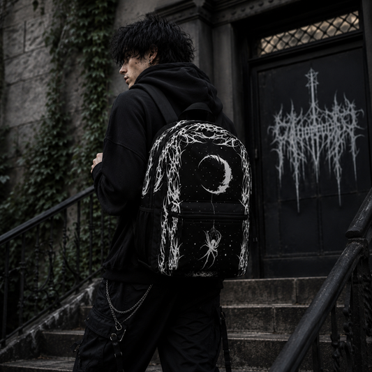 Gothic Moon Spider Backpack