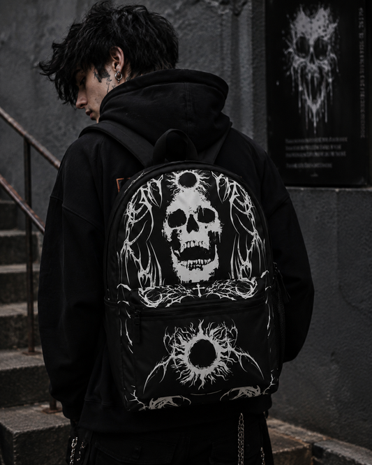 Gothic Skull Backpack