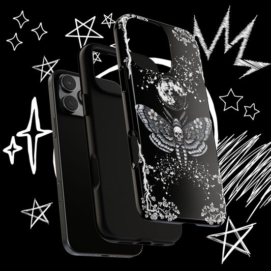 Gothic Moth Phone Case
