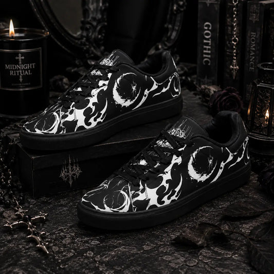 Gothic Moon Spider Sneakers