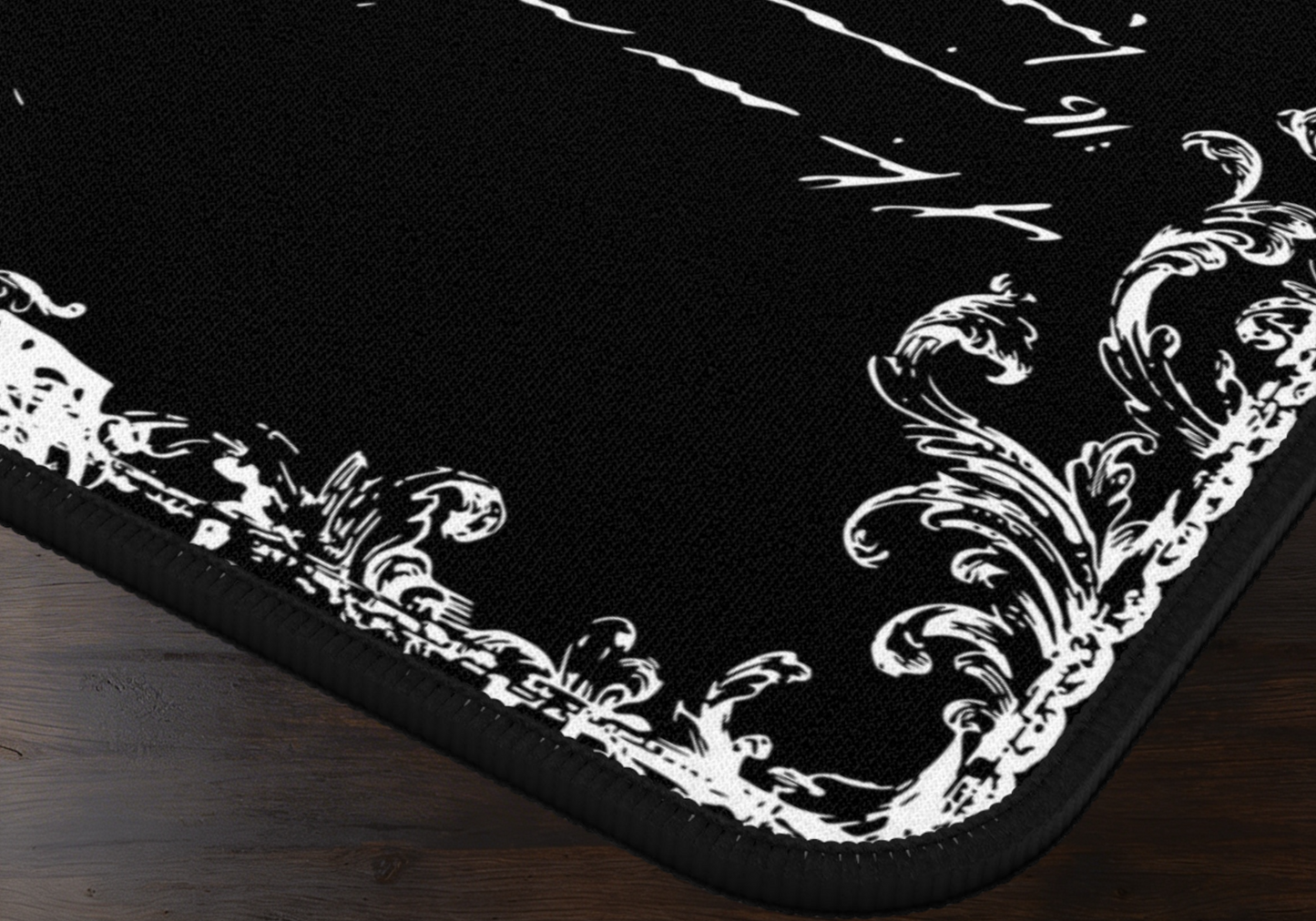 Gothic Castle Mousepad - Dark Academia Desk Mat for Gamers & Fantasy Lovers