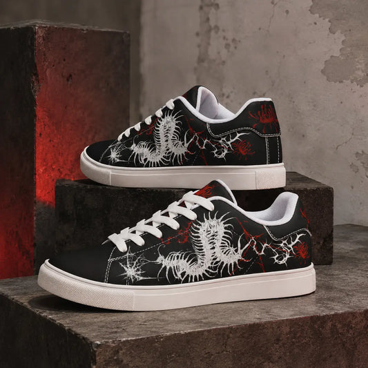 Black Gothic Centipede Sneakers
