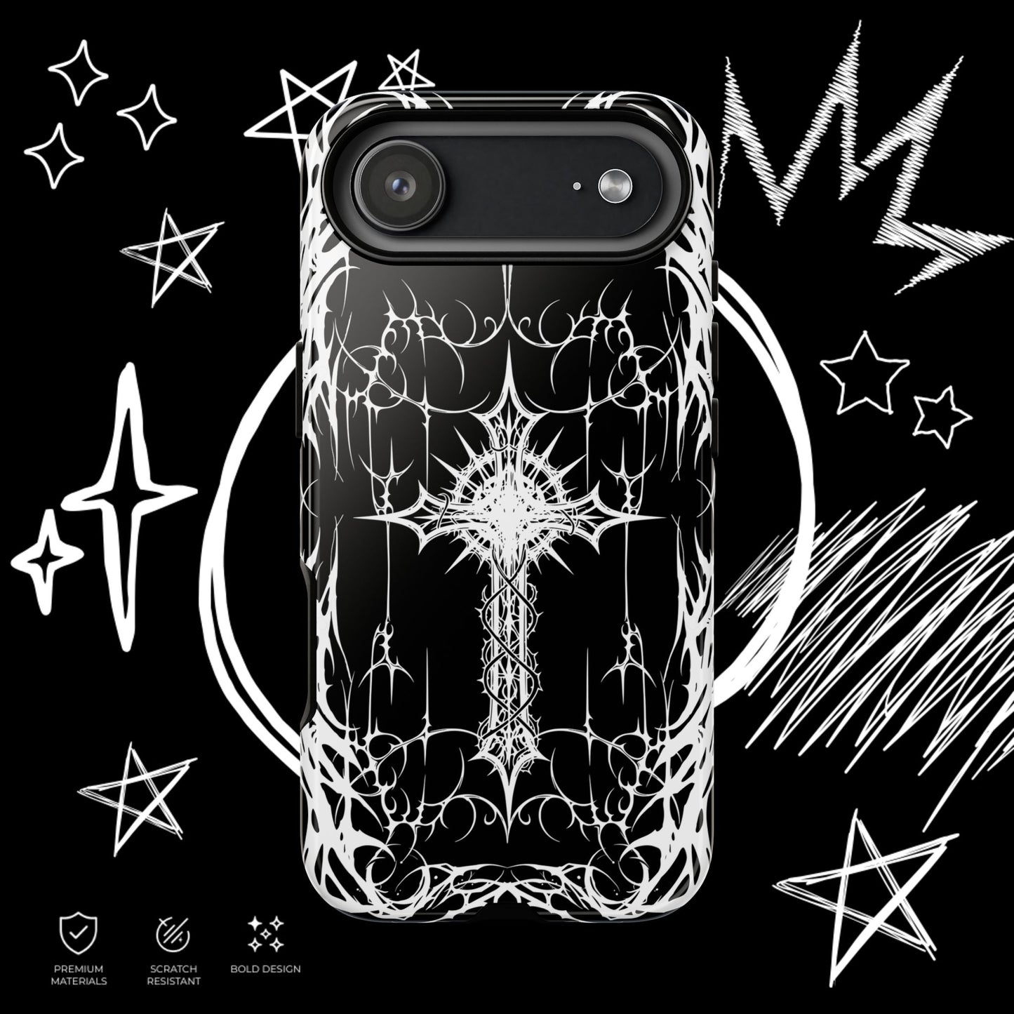 Gothic Cross Phone Case