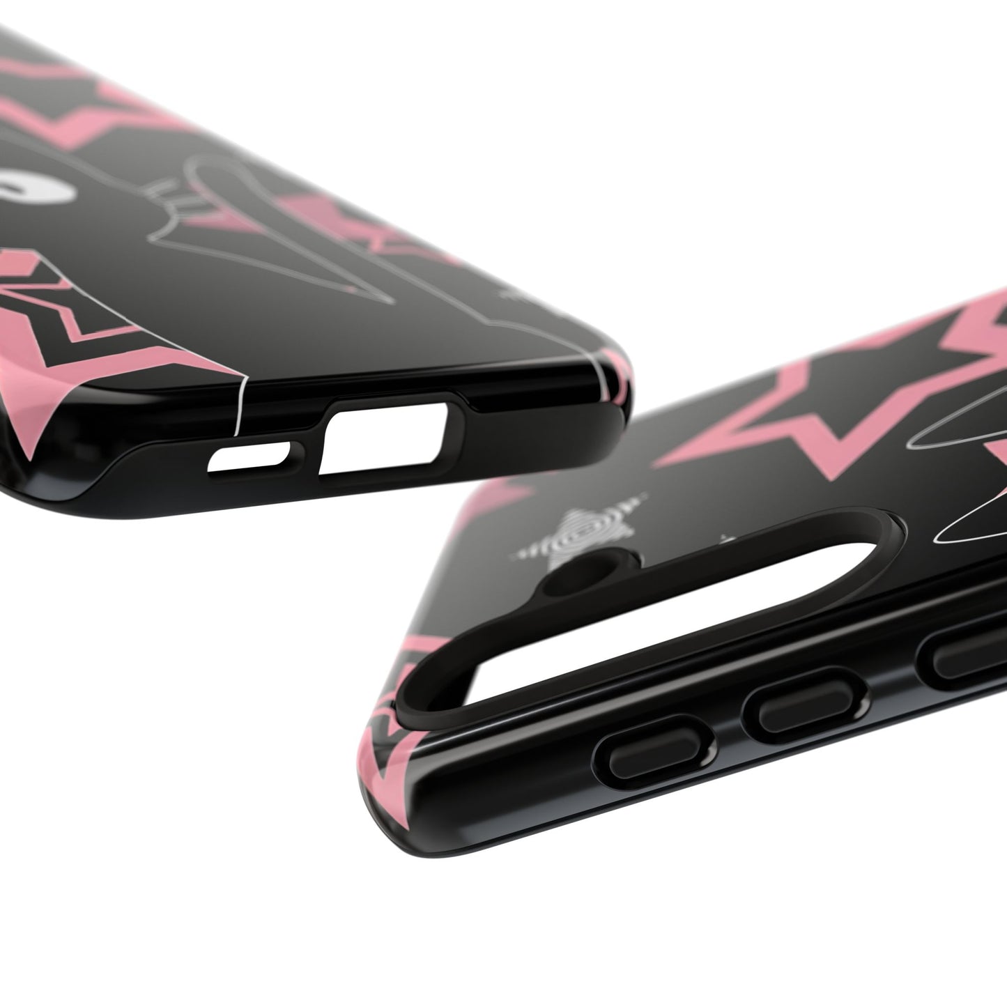 Cute Black Cat Phone Case - Kawaii Pastel Goth iPhone Cover