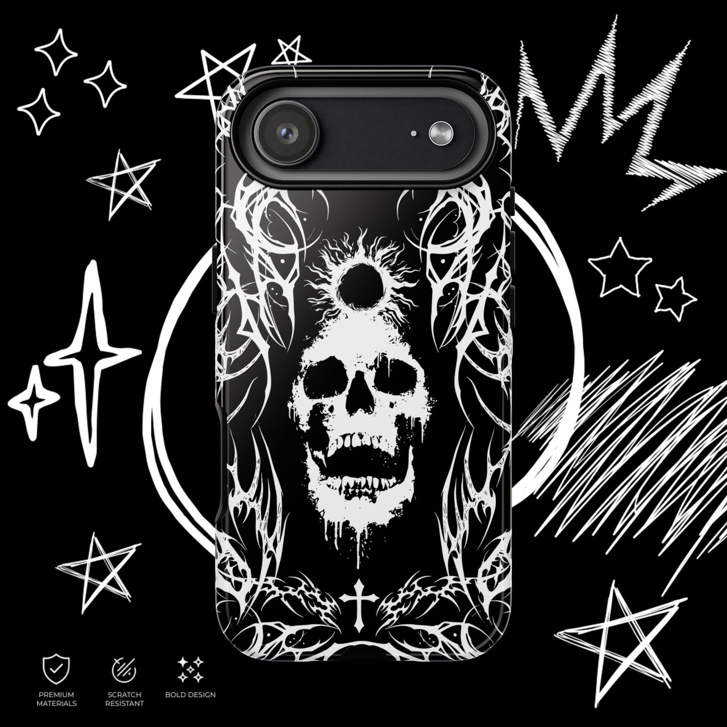 Gothic Skull Phone Case