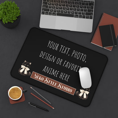 Custom Gamer Mousepad - Personalized Anime Desk Mat Gift