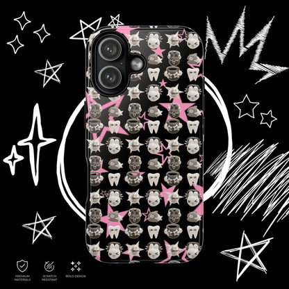 Kawaii Goth Phone Case | Creepy Cute Cover | NekoStyleStudio