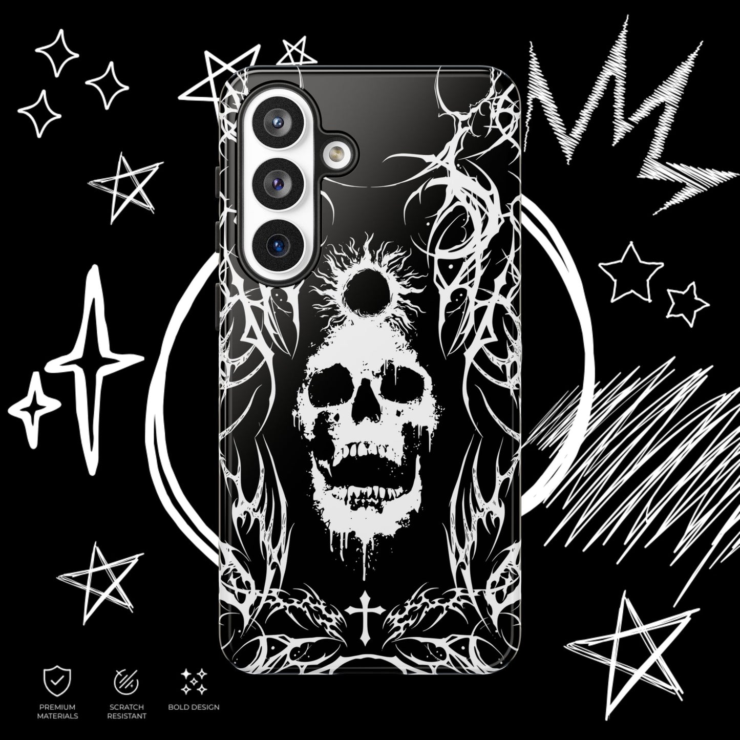 Gothic Skull Phone Case