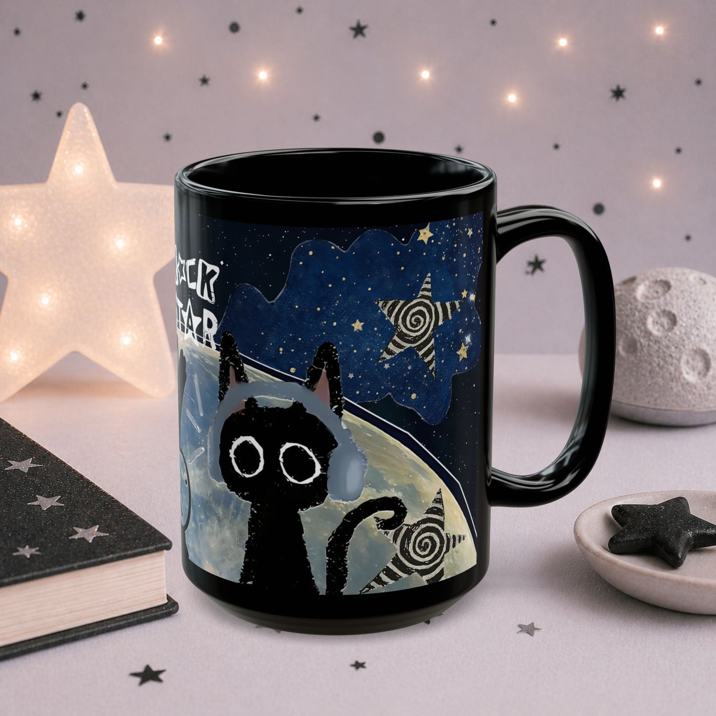 Rockstar Cat Mug
