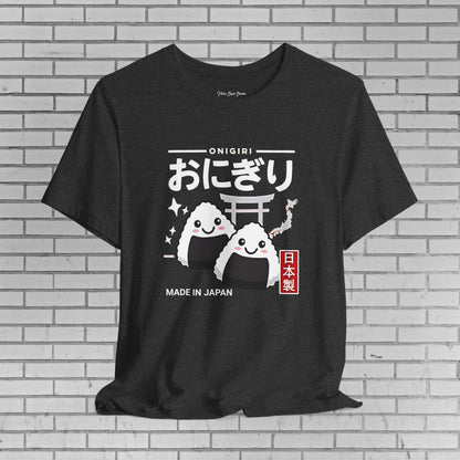 Kawaii Onigiri Shirt - Japanese Rice Ball Foodie Tee