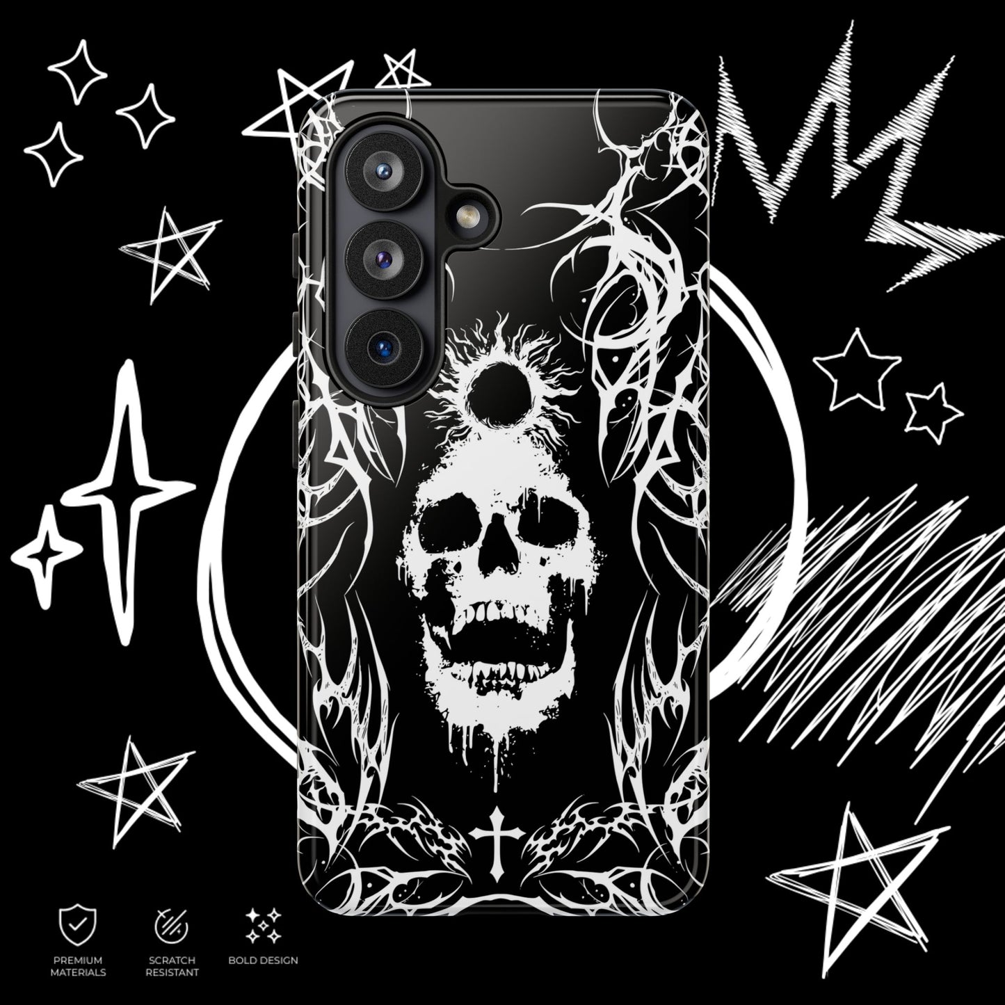 Gothic Skull Phone Case