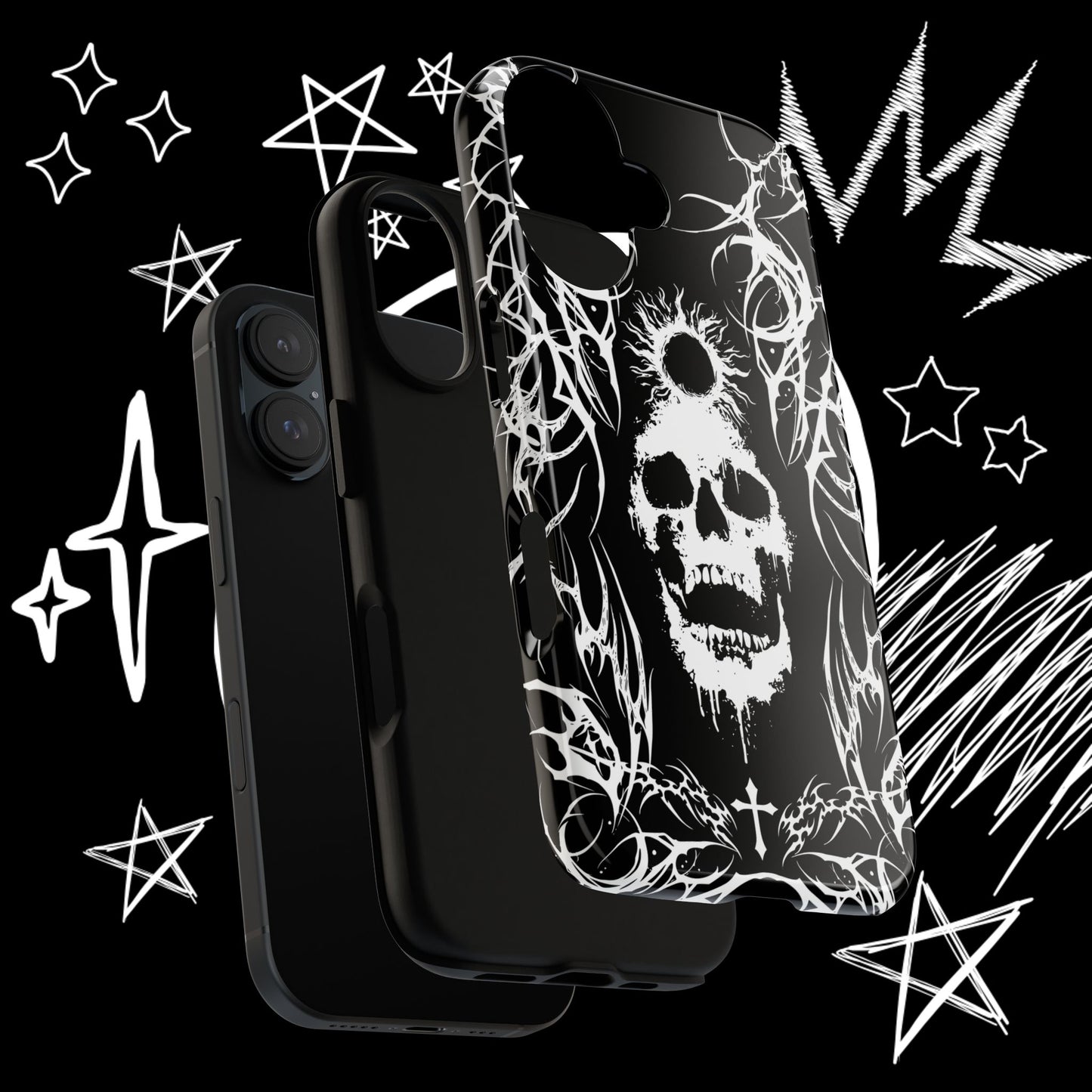 Gothic Skull Phone Case