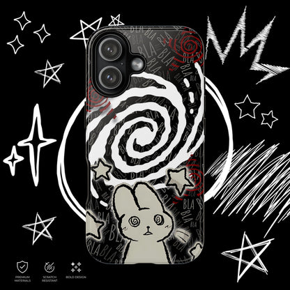 Kawaii Gothic Phone Case | Alt Grunge Tough Cover | NekoStyleStudio