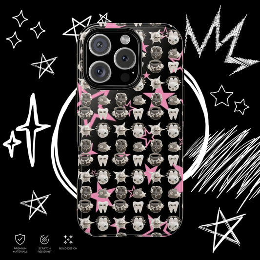 Kawaii Goth Phone Case | Creepy Cute Cover | NekoStyleStudio