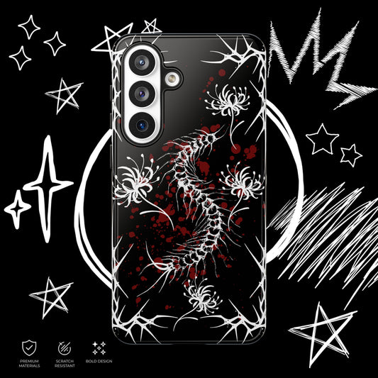 Gothic Centipede Phone Case – iPhone 17 – Glossy Finish | NekoStyleStudio