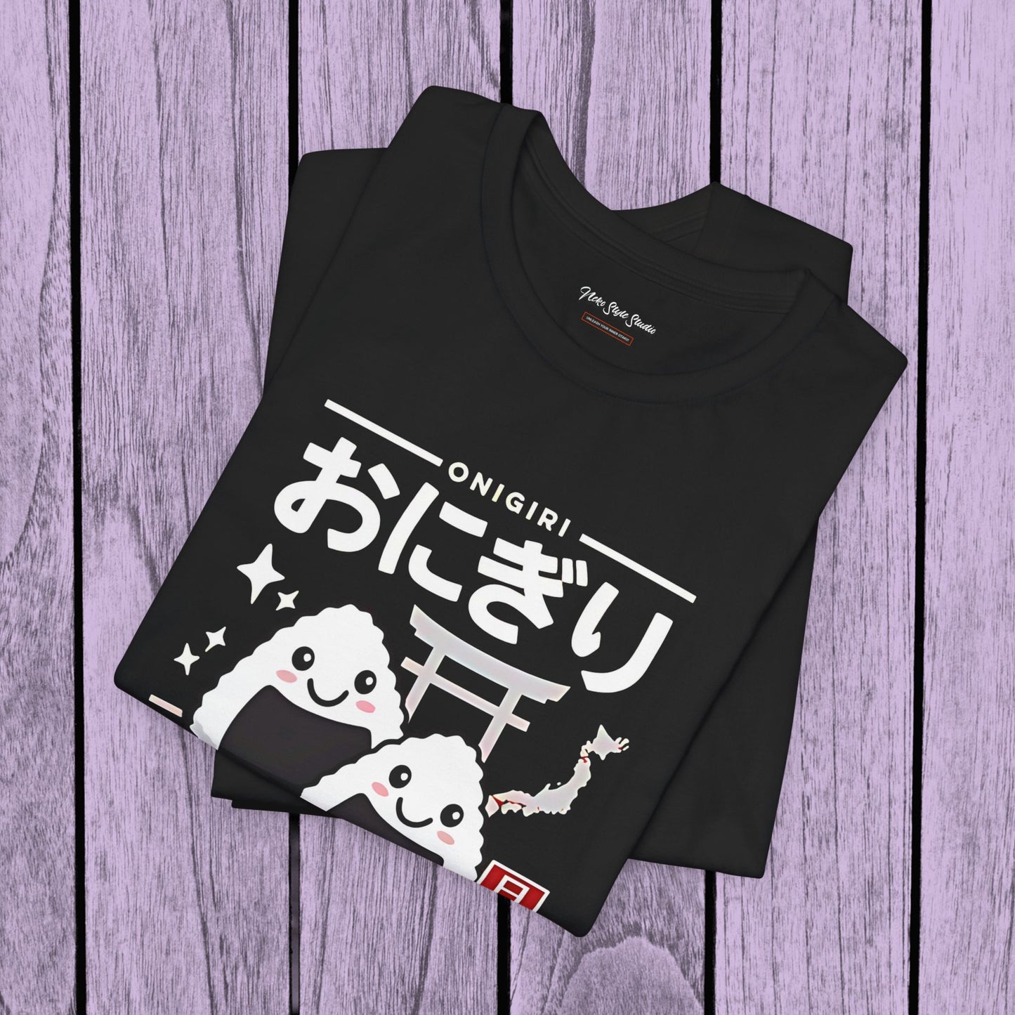 Kawaii Onigiri Shirt - Japanese Rice Ball Foodie Tee