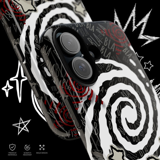 Kawaii Gothic Phone Case | Alt Grunge Tough Cover | NekoStyleStudio