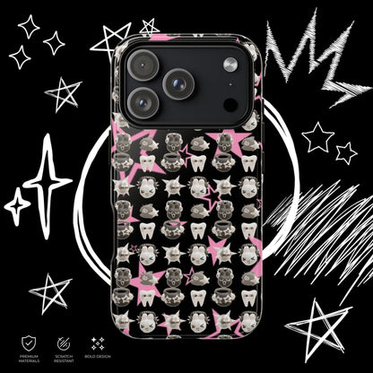 Kawaii Goth Phone Case | Creepy Cute Cover | NekoStyleStudio