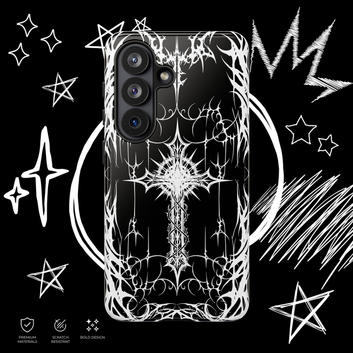 Gothic Cross Phone Case