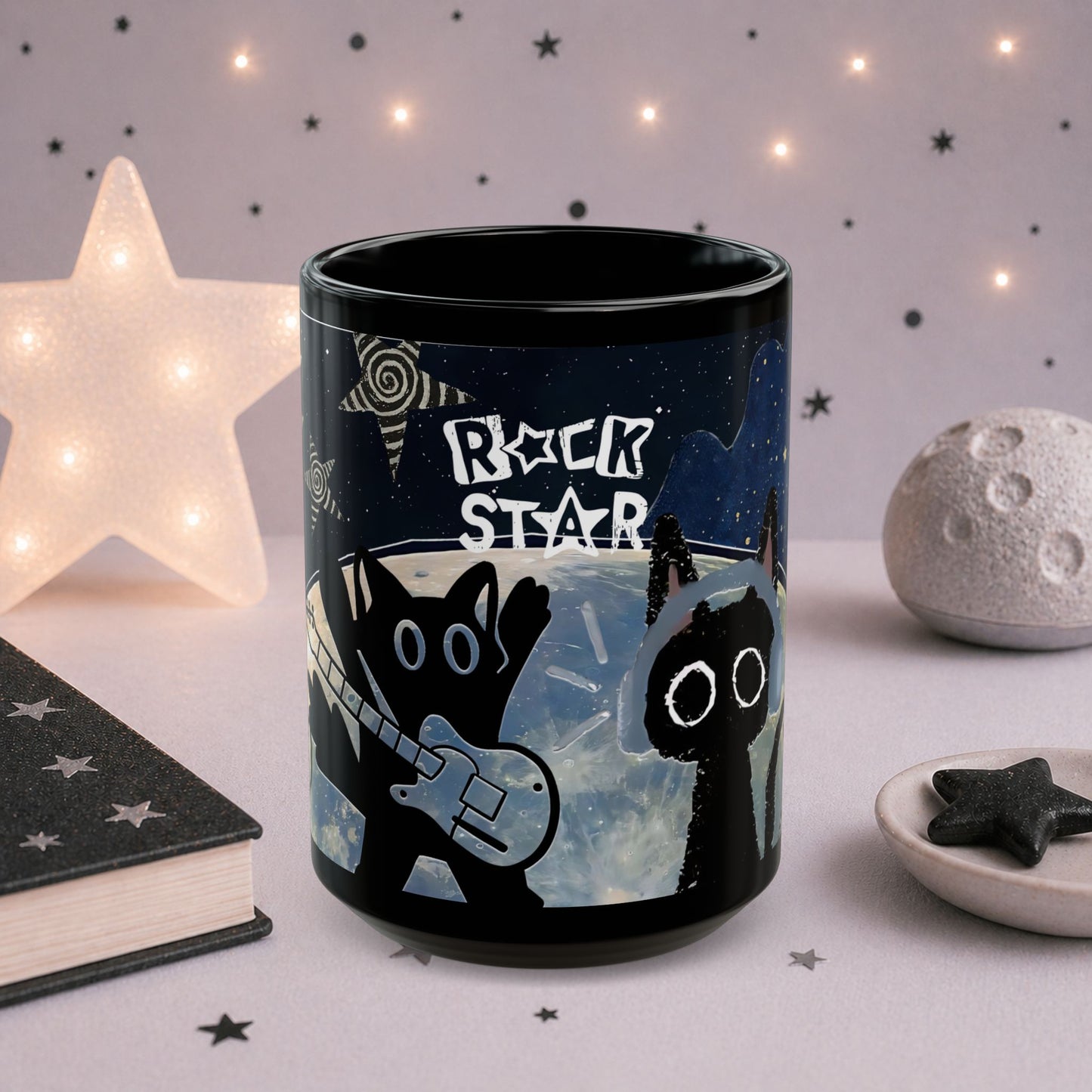 Rockstar Cat Mug