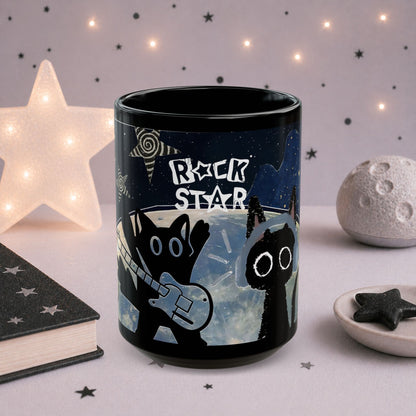 Rockstar Cat Mug