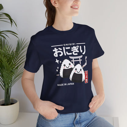 Kawaii Onigiri Shirt - Japanese Rice Ball Foodie Tee