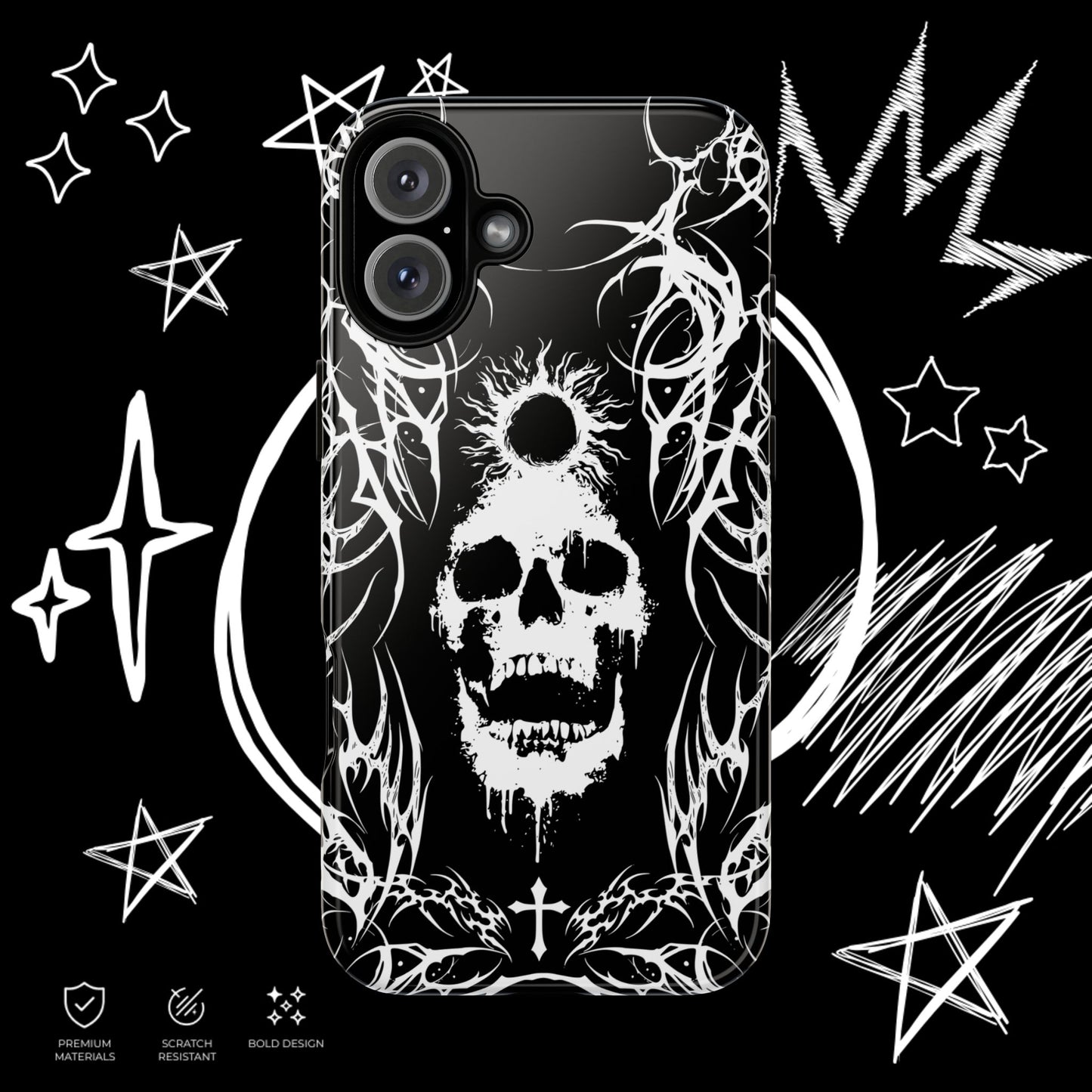 Gothic Skull Phone Case