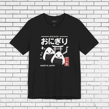 Kawaii Onigiri Shirt - Japanese Rice Ball Foodie Tee