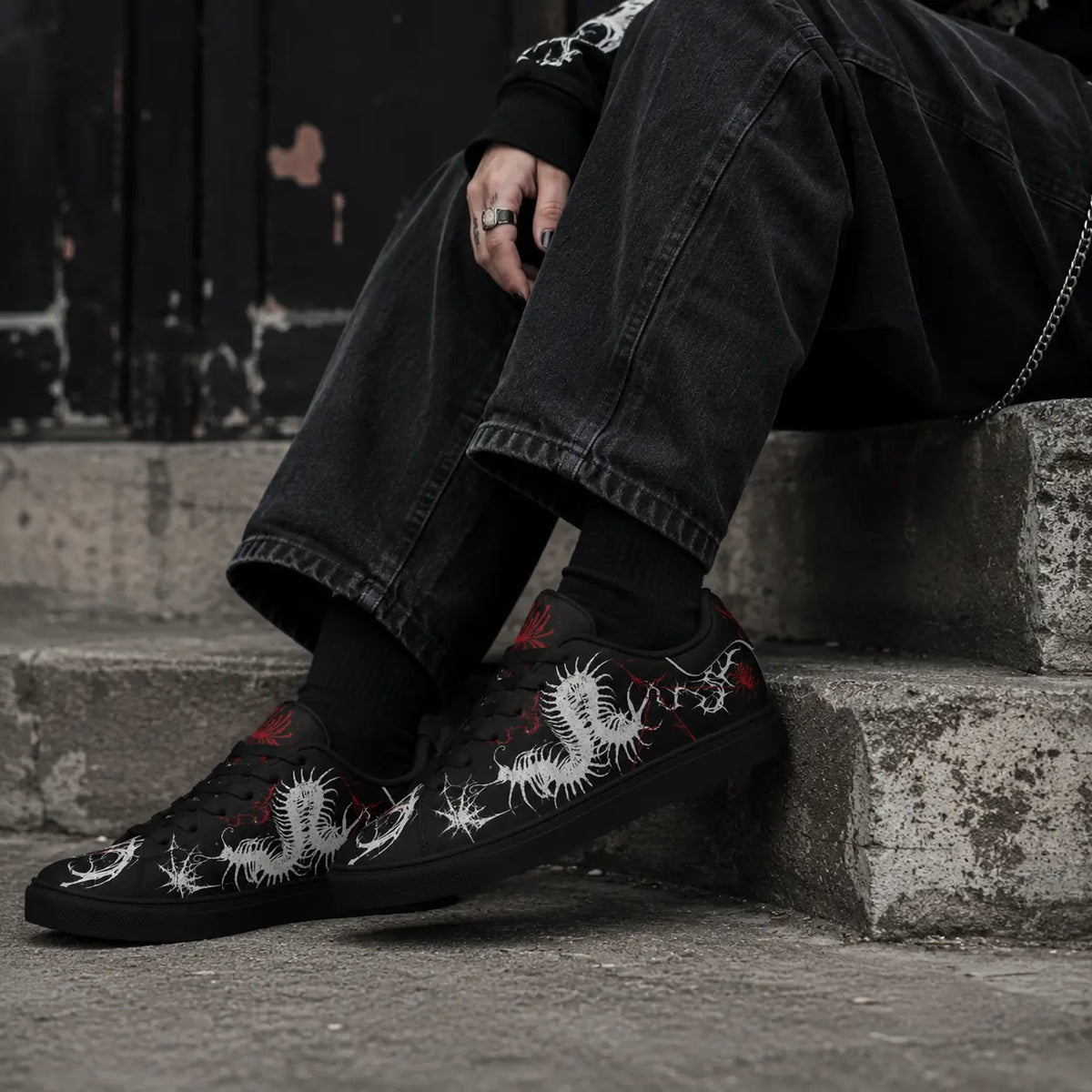 Gothic Centipede Sneakers