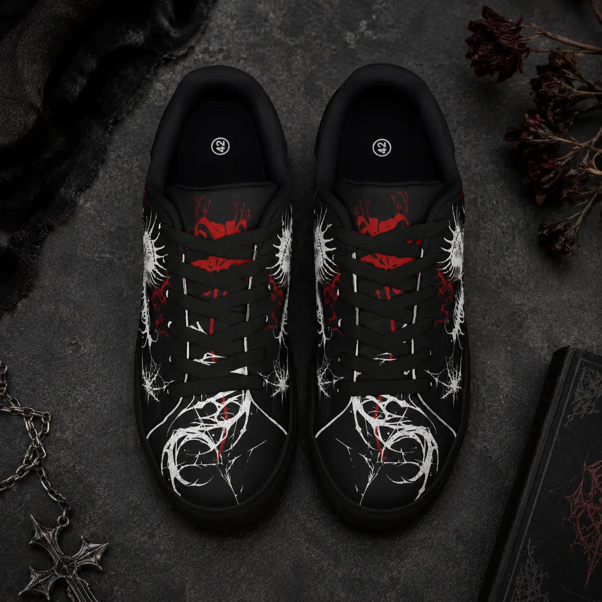Gothic Centipede Sneakers