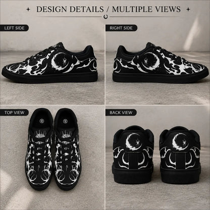 Gothic Moon Spider Sneakers