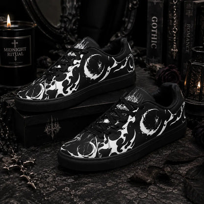 Gothic Moon Spider Sneakers