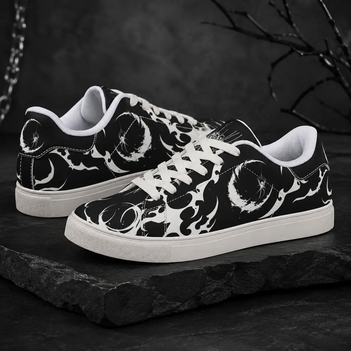Gothic Moon Spider Sneakers