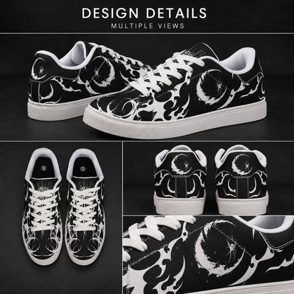 Gothic Moon Spider Sneakers