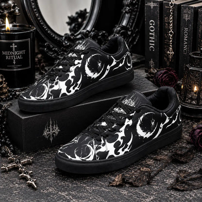 Gothic Moon Spider Sneakers