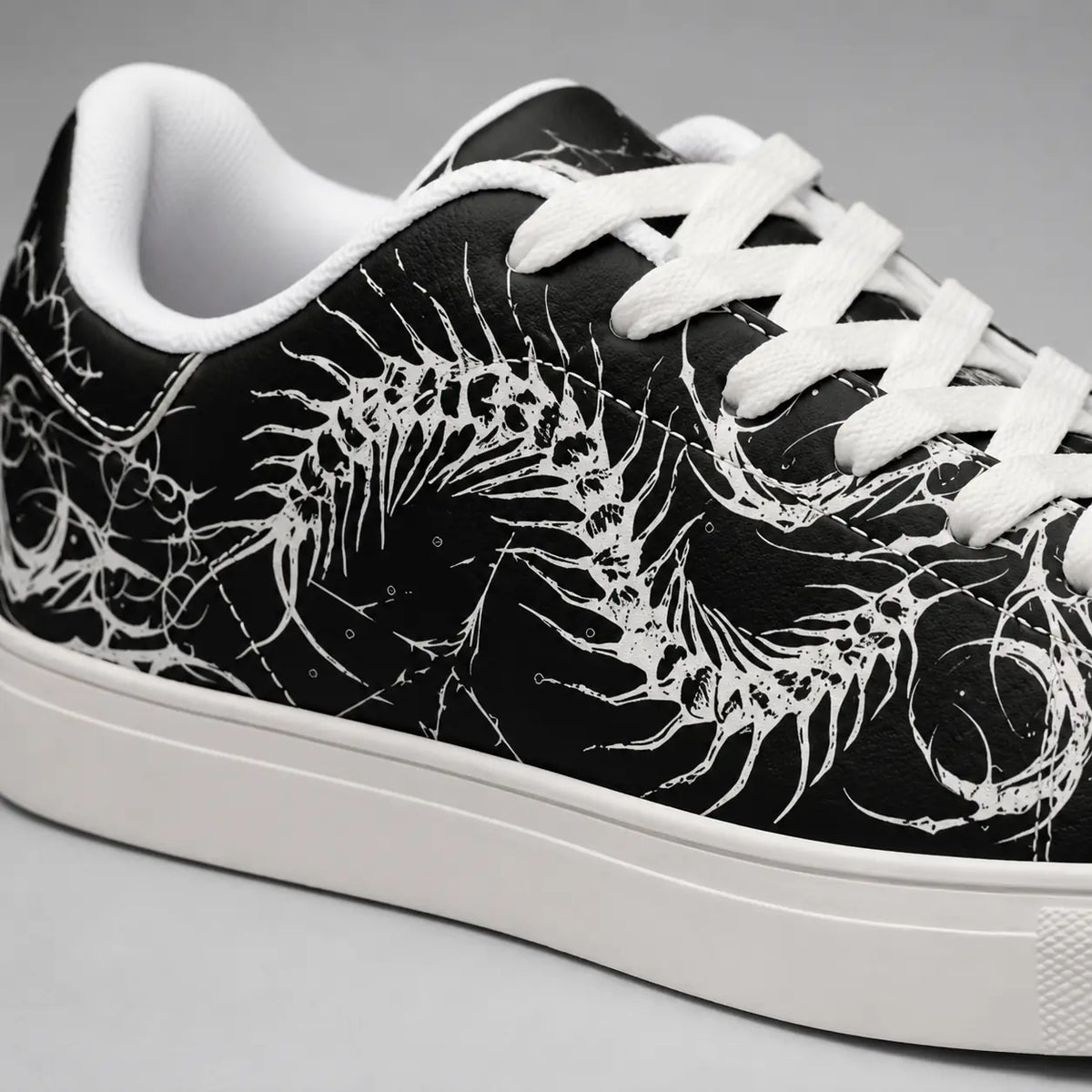 Black Gothic Centipede Sneakers