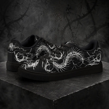 Black Gothic Centipede Sneakers