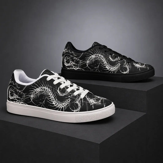 Black Gothic Centipede Sneakers