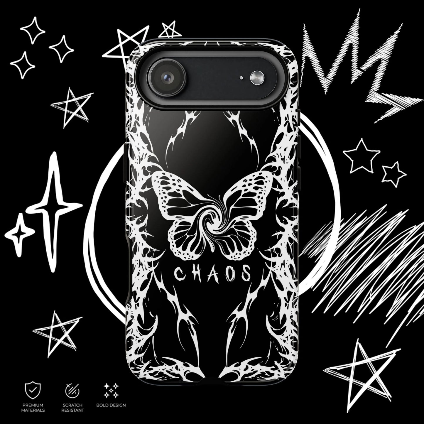 Chaos Butterfly Phone Case