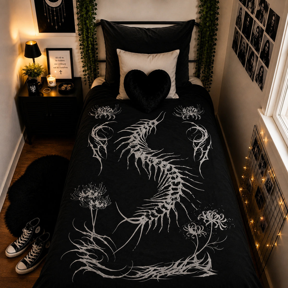 Gothic Centipede Blanket