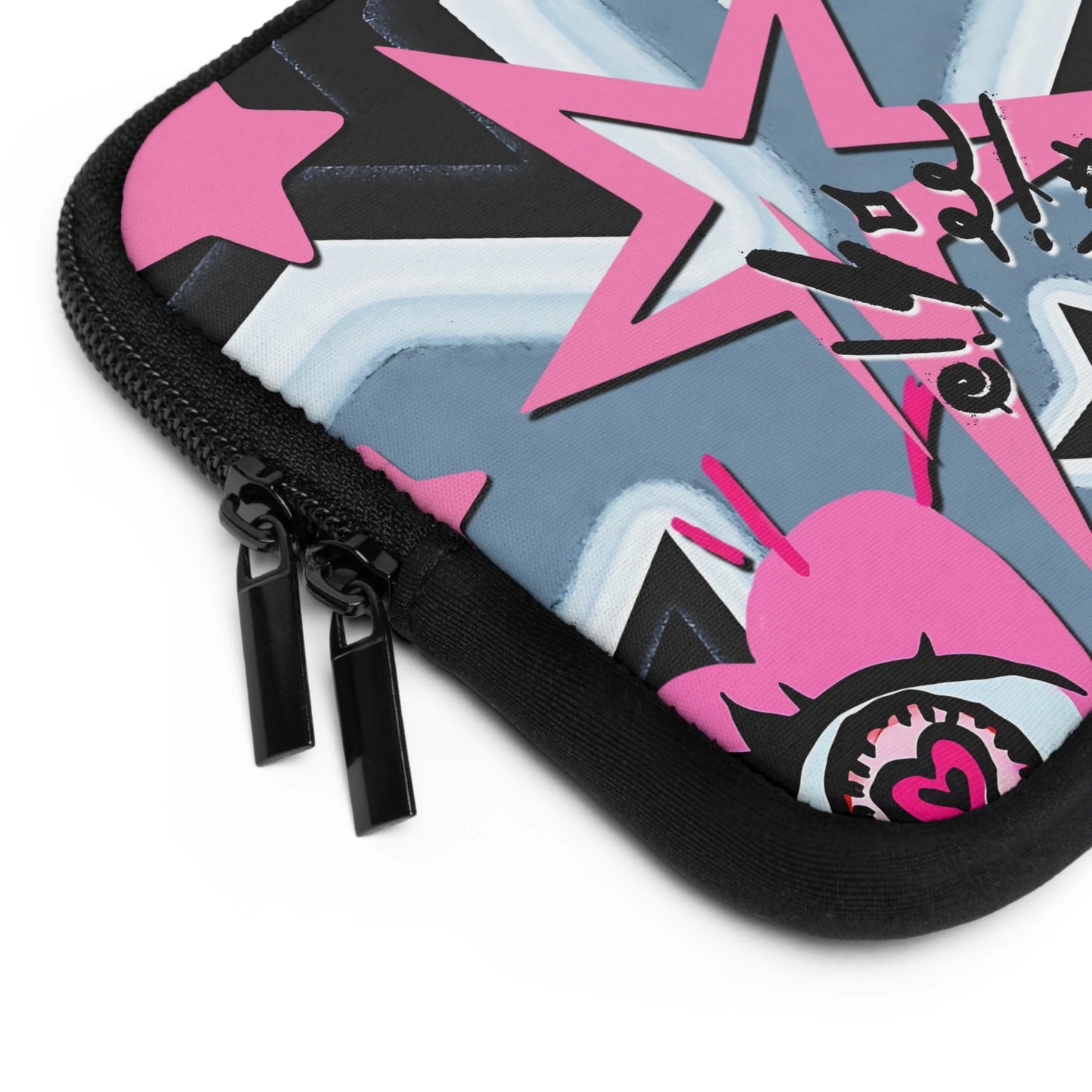 Dark Kawaii Laptop Sleeve — Cute Punk Alt Aesthetic Laptop Case