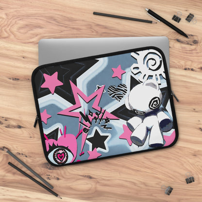 Dark Kawaii Laptop Sleeve — Cute Punk Alt Aesthetic Laptop Case