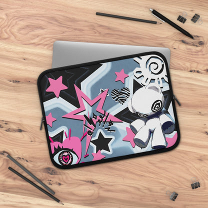 Dark Kawaii Laptop Sleeve — Cute Punk Alt Aesthetic Laptop Case