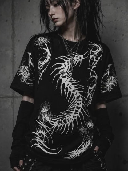Alt Goth Centipede Shirt