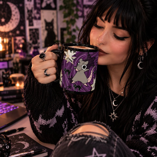 Dark Punk Rat Mug