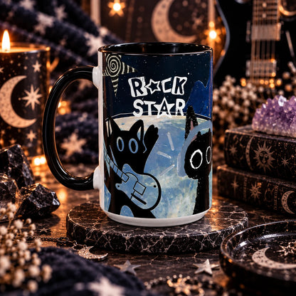 Rockstar Cat Mug